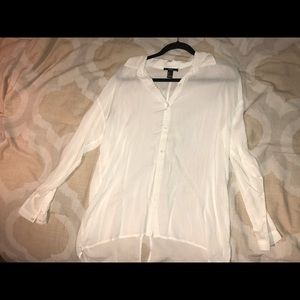 Light cream colored blouse - French Connection